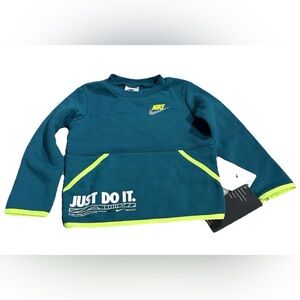 Nike Toddlers Reflective Sportswear Fleece Crew Pullover Size 2T